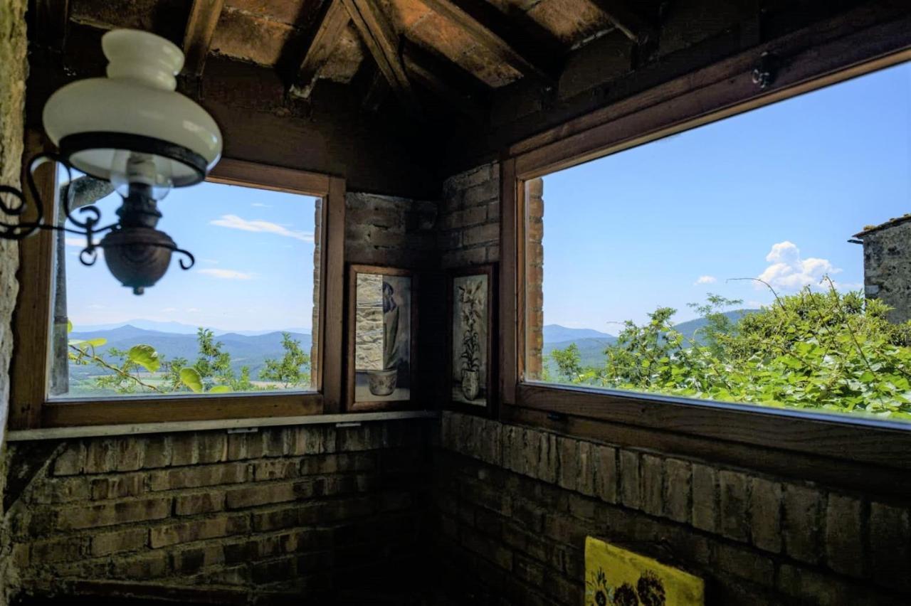 House With Stunning Views Villa Chiusdino Luaran gambar